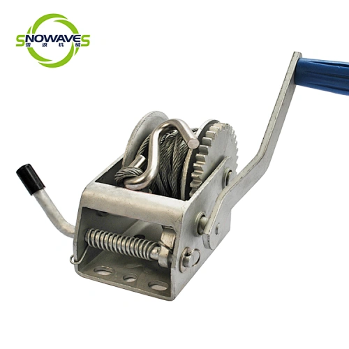Manual Hoist Winch 700lbs (Wire Rope) Fixed Handle
