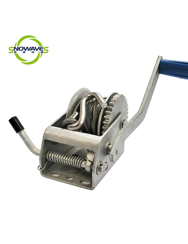 manual hoist winch